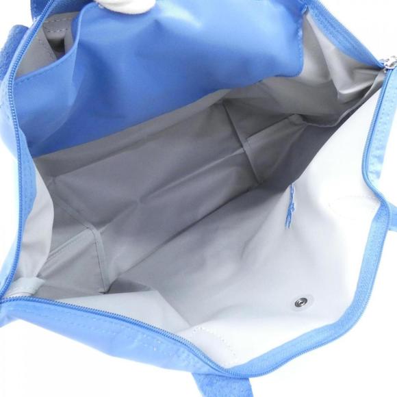 Longchamp Le Pliage Green Medium Recycled Nylon Shoulder Bag Blue - Picture 7 of 7